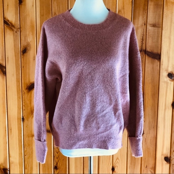 philosophy republic clothing pink sweater